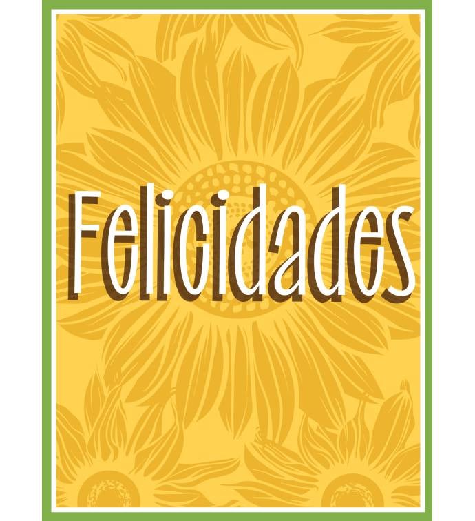 Felicidades Greeting Card