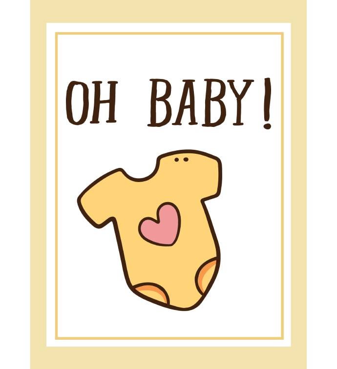Oh Baby   Expecting Greeting Card