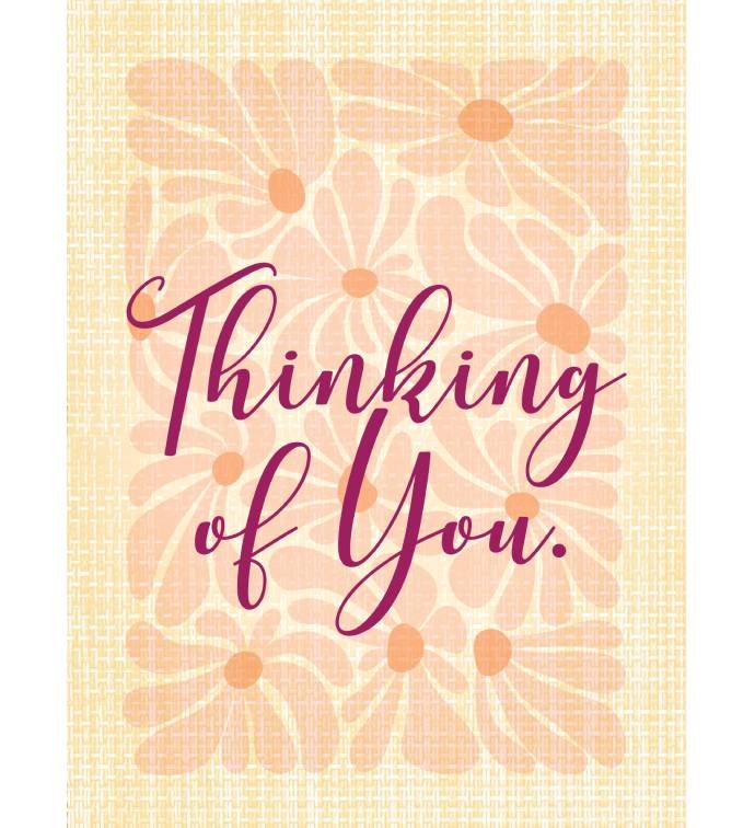 Thinking of You Sympathy Greeting Card