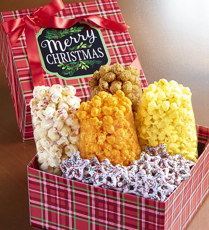 Happy Holidays and Merry Christmas Petite Snack Gift Box
