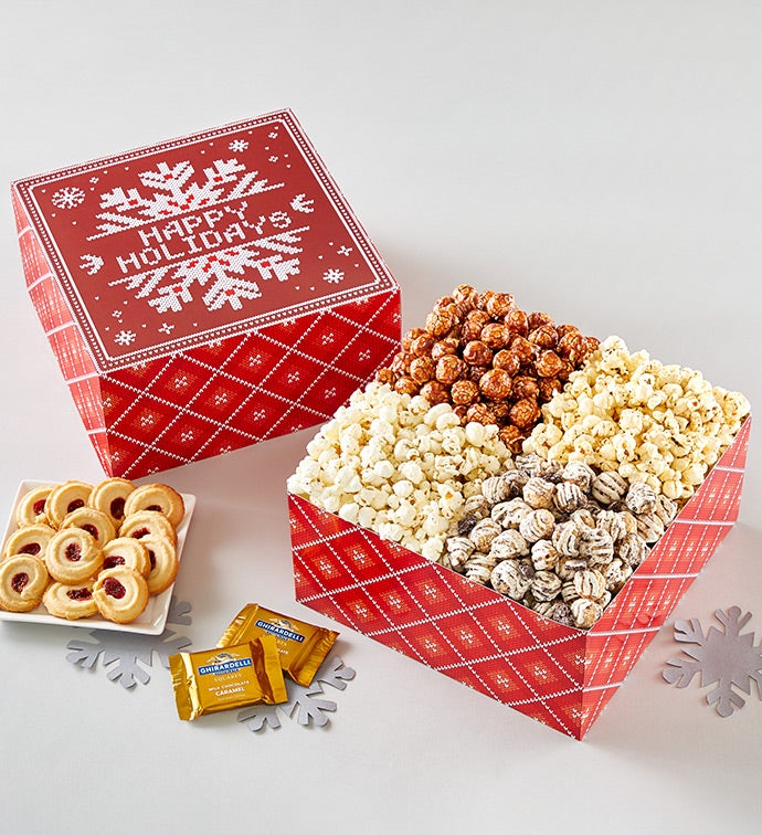 Happy Holidays Sweater Gift Box