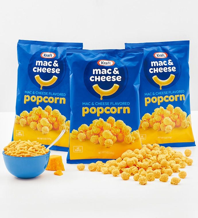 3 Count Kraft Mac & Cheese Popcorn Bags