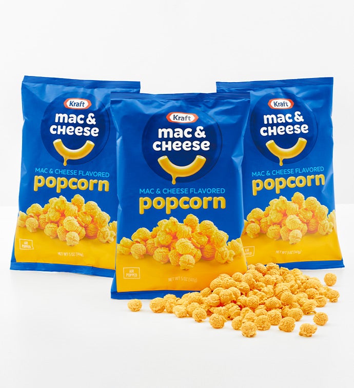 3 Count Kraft Mac &amp; Cheese Popcorn Bags