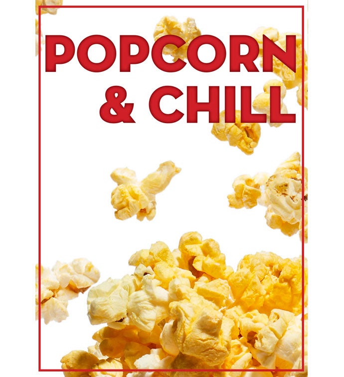 Cards With Pop® Popcorn and Chill