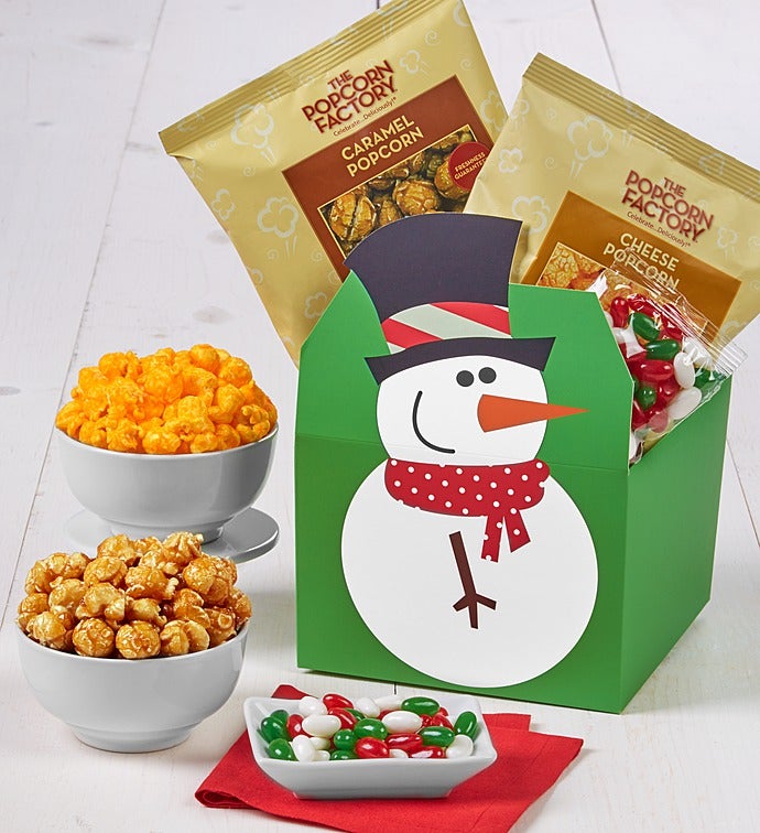 Santa & Snowman Top Gift Boxes