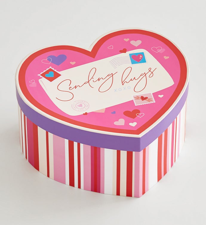 Sending Hugs Heart Gift Box