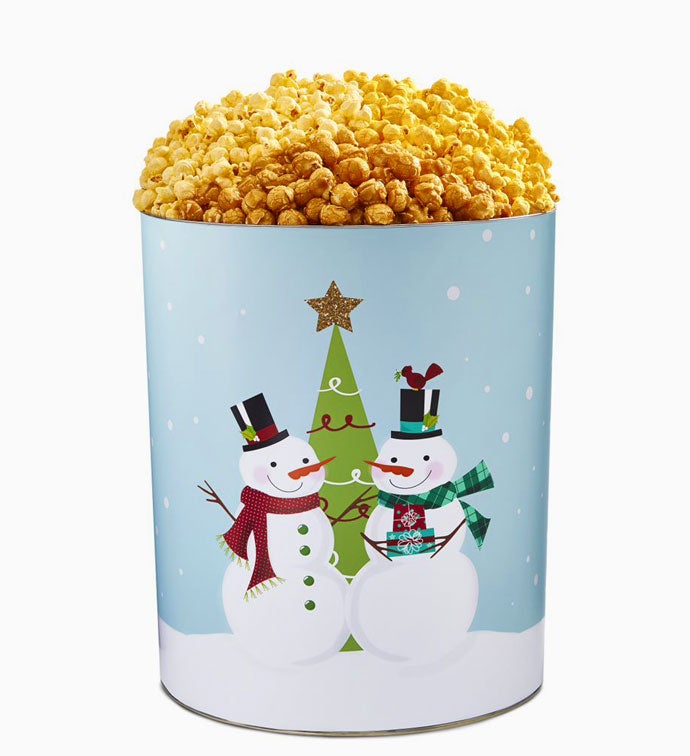 Magical Holiday 6 1/2 Gallon 3 Flavor Popcorn Tin