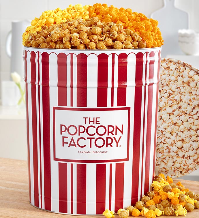 TPF Retro Popocorn Tin | The Popcorn Factory