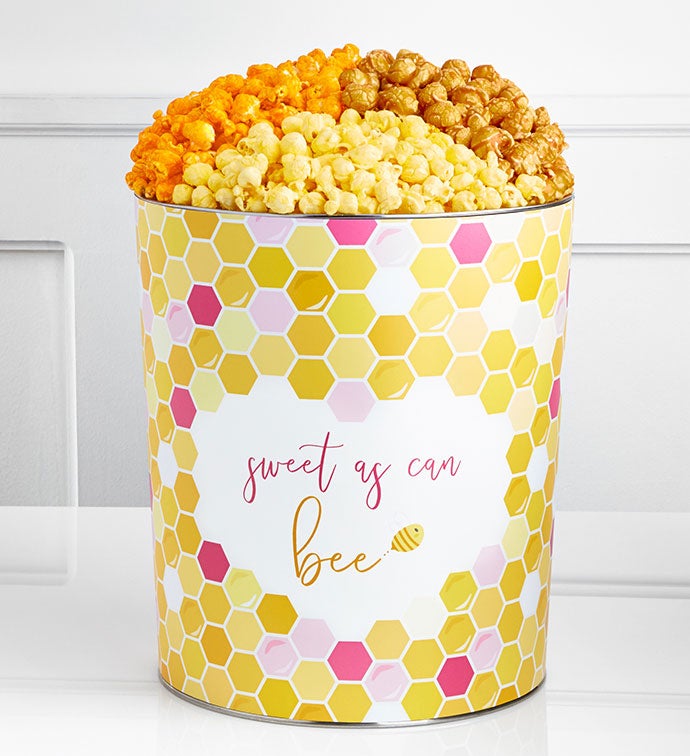 Bee Mine Popcorn Tins