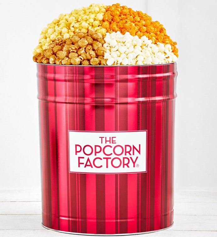 TPF Retro Popcorn Tins The Popcorn Factory