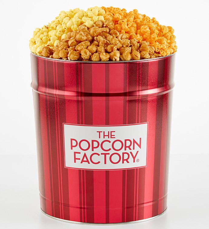 TPF Retro 3 Flavor Popcorn Tins