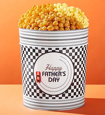 Best Dad Ever 3 1/2 Gallon Popcorn Tins