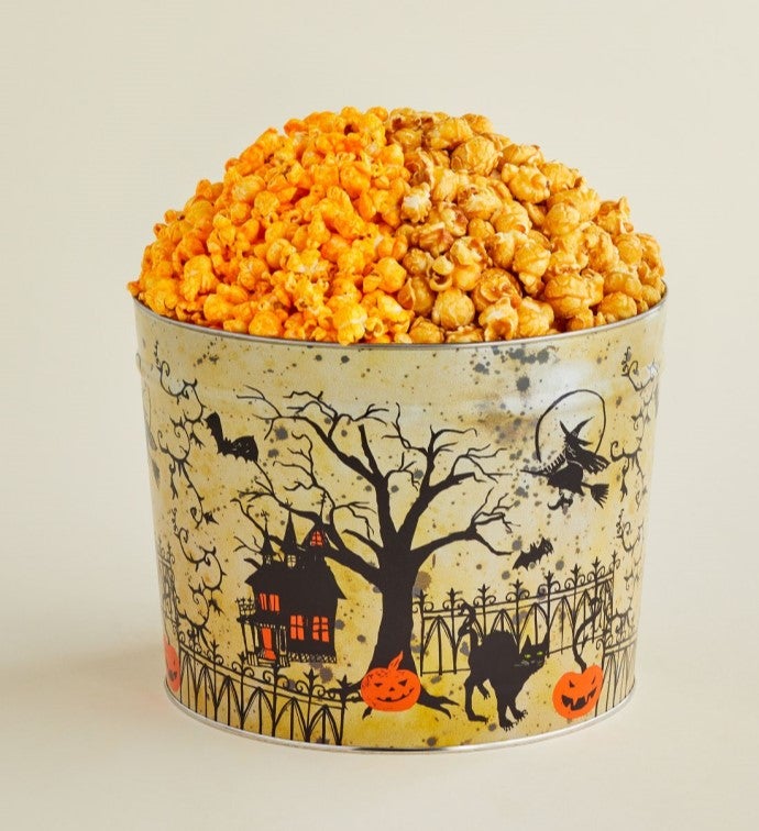 Fright Night 2 Gallon Pick A Flavor Popcorn Tins