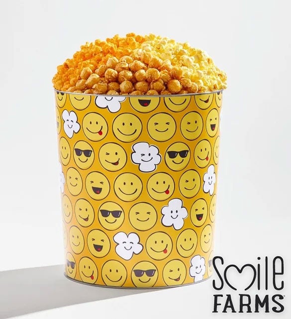 Make You Smile Popcorn Tins