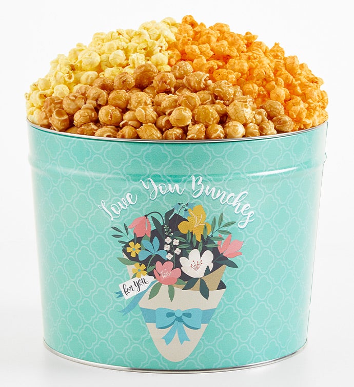 Love You Bunches Mom Popcorn Tins
