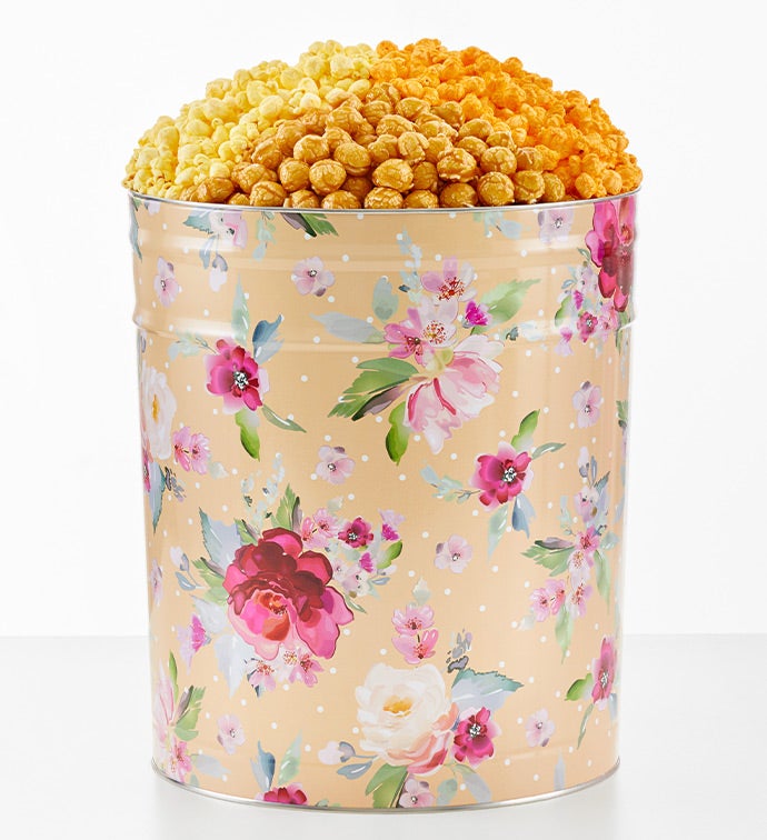 Mother’s Day Bouquet 6 1/2 Gallon 3 Flavor Popcorn Tin