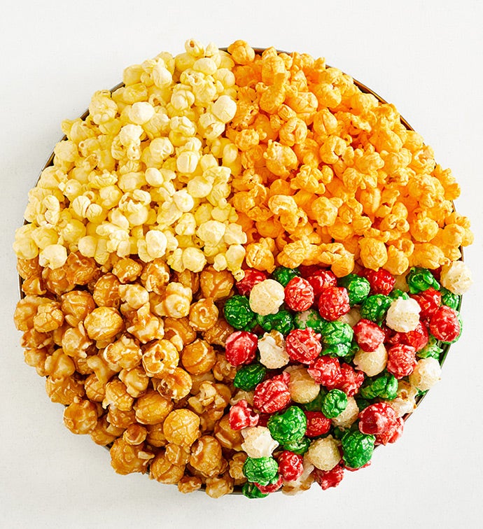 The Elf On The Shelf® 3 1/2 Gallon 4 Flavor Popcorn Tin