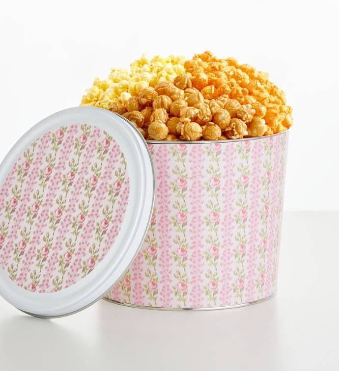 Love Shack Fancy Pretty in Pink Popcorn Tin