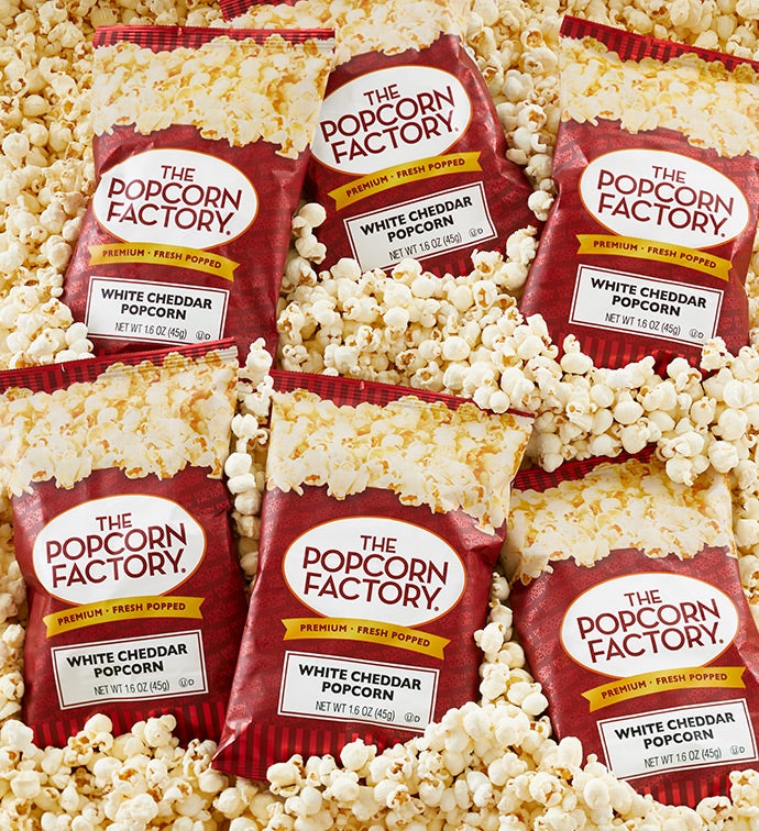 50 Count White Cheddar Popcorn Bags