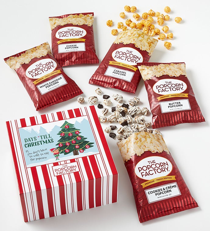 Packed With Pop&reg; Days 'Till Christmas Elf & Tree  3 Flavor