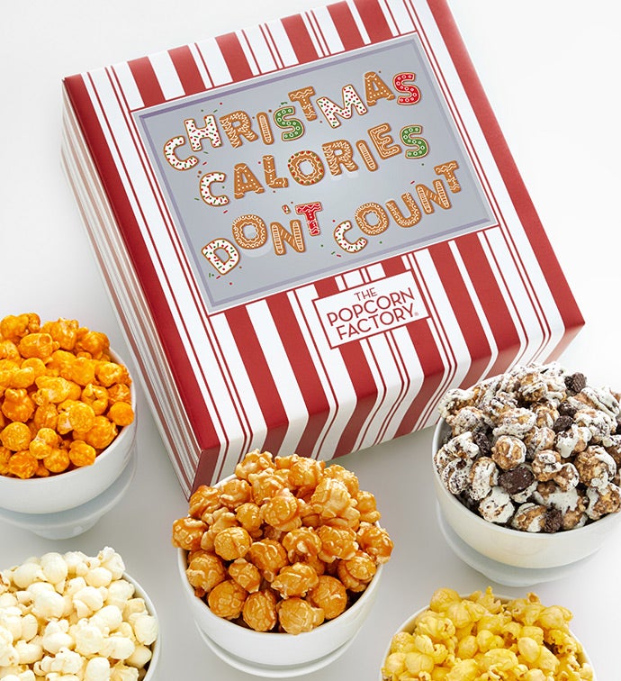 Packed With Pop&reg; Christmas Calories Don't Count 3 Flavor