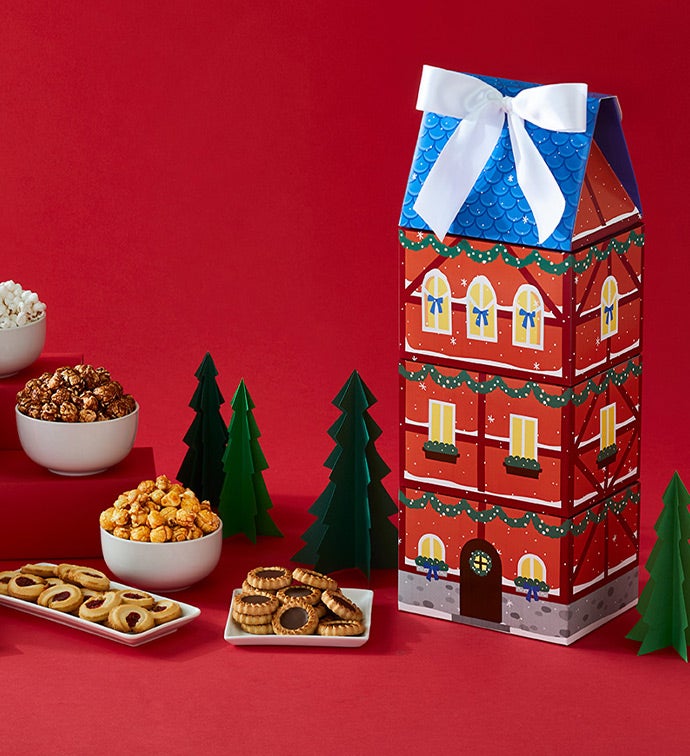 Winter Wonderland 4 Box Gift Tower
