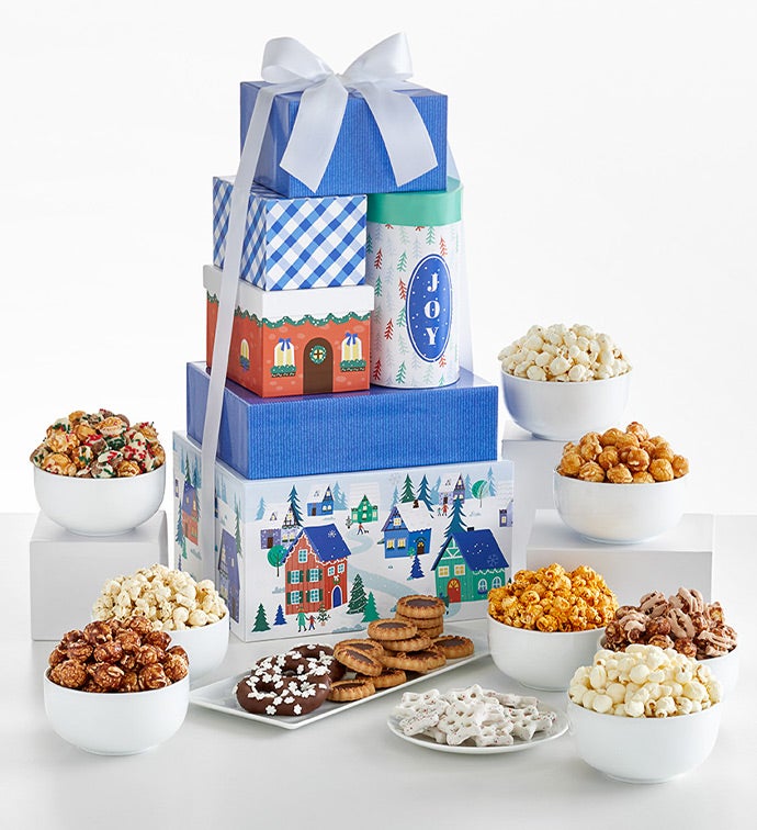Winter Wonderland 6 Box Gift Tower