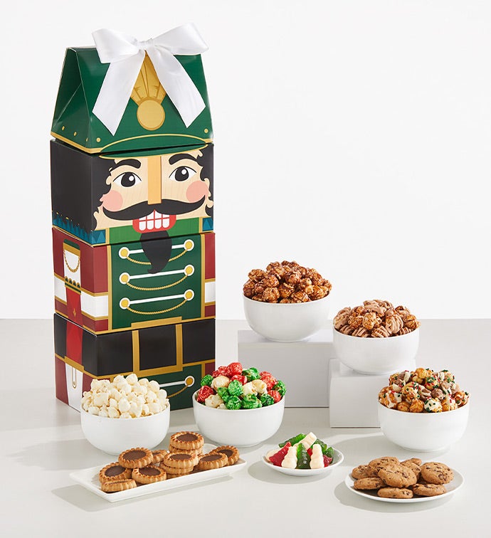 Nutcracker 4 Box Gift Tower