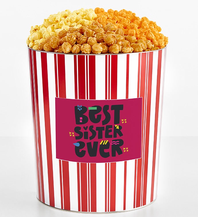 Tins With Pop® 3.5 Gallon Best Sister Ever 3 Flavor