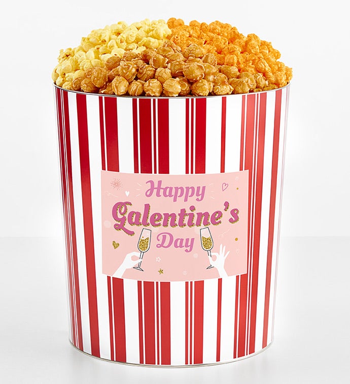 Tins With Pop® 3.5 Gallon Happy Galentines Day 3 Flavor