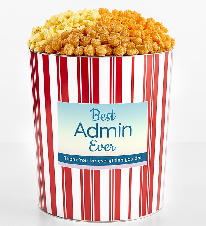 Tins With Pop® 3.5 Gallon Best Admin Ever 3 Flavor