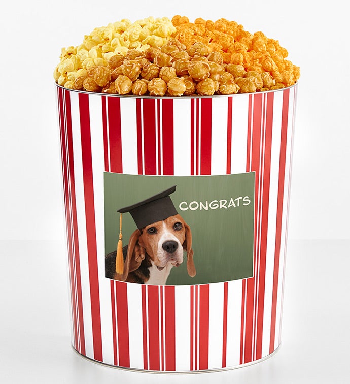Tins With Pop 3.5 Gallon® Congrats Dog