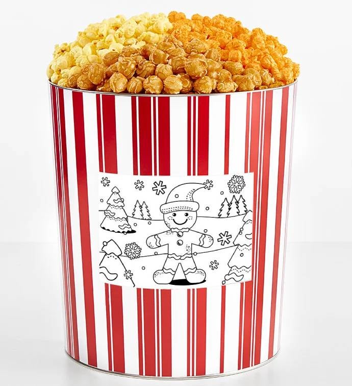 Tins With Pop® 3.5 Gallon Gingerbread Man 3 Flavor