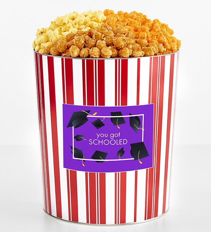 Tins With Pop 3.5 Gallon&reg; You Got Schooled Caps