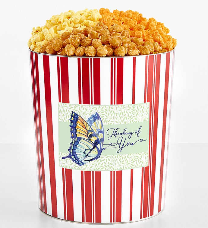 Tins With Pop® 3.5 Gallon Thinking of You Butterfly 3 Flavor