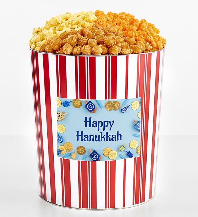 Tins With Pop® 3.5 Gallon Happy Hanukkah Party