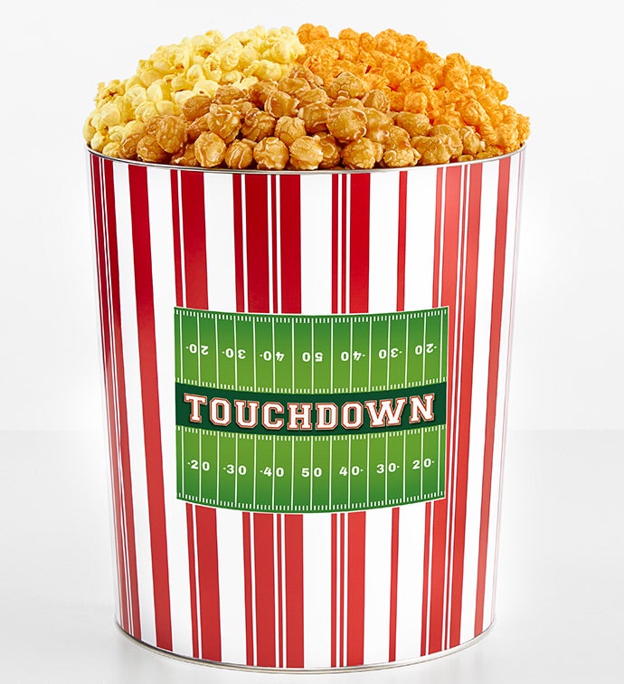 Tins With Pop® 3.5 Gallon Touchdown Football 3 Flavor