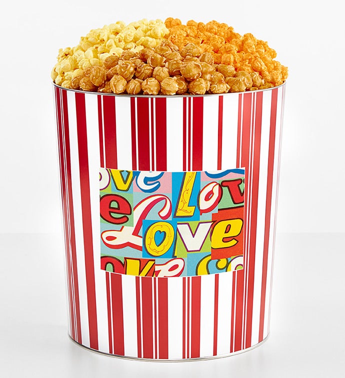 Tins With Pop® 3.5 Gallon Retro Love 3 Flavor
