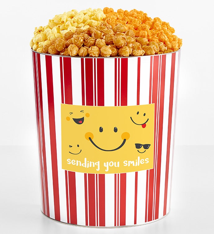Tins With Pop® 3.5 Gallon Sending You Smiles 3 Flavor