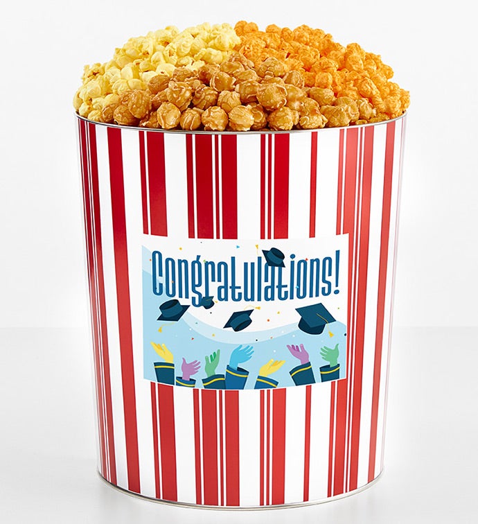 Tins With Pop 3.5 Gallon® Graduation Special