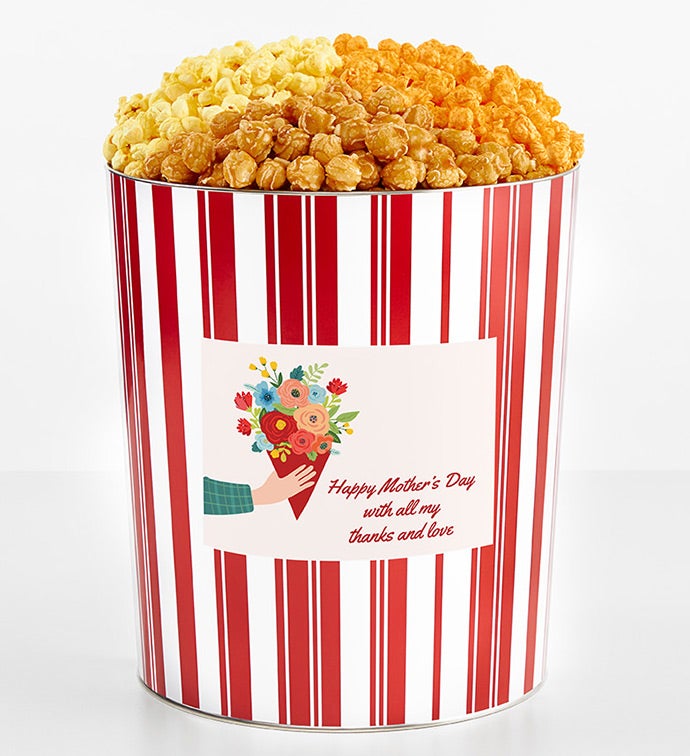 Tins With Pop® 3.5 Gallon Happy Mothers Day With All My Thanks And Love 3 Flavor
