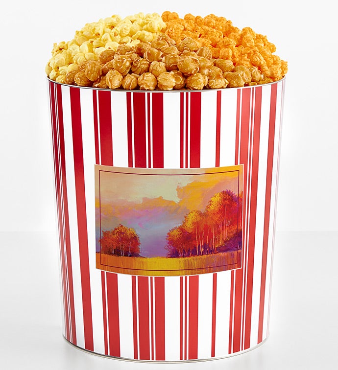 Tins With Pop® 3.5 Gallon Autumn Canvas Landscape 3 Flavor