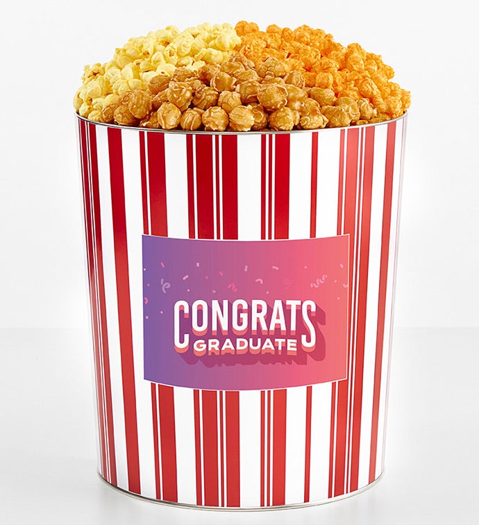 Tins With Pop 3.5 Gallon&amp;reg; Congratulations Graduate
