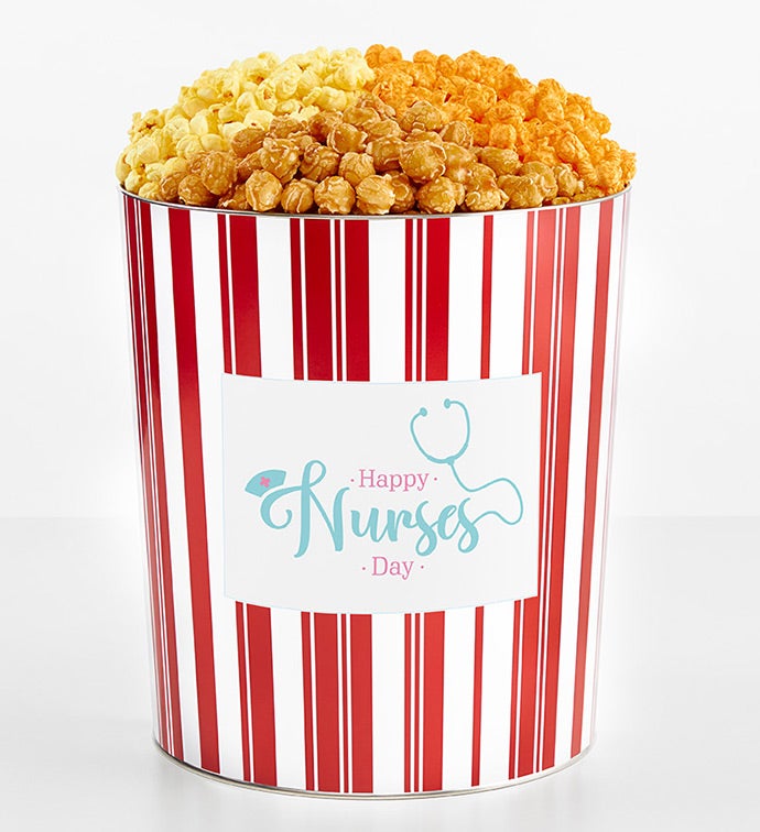 Tins With Pop® Happy Nurses Day 3.5 Gallon Tin