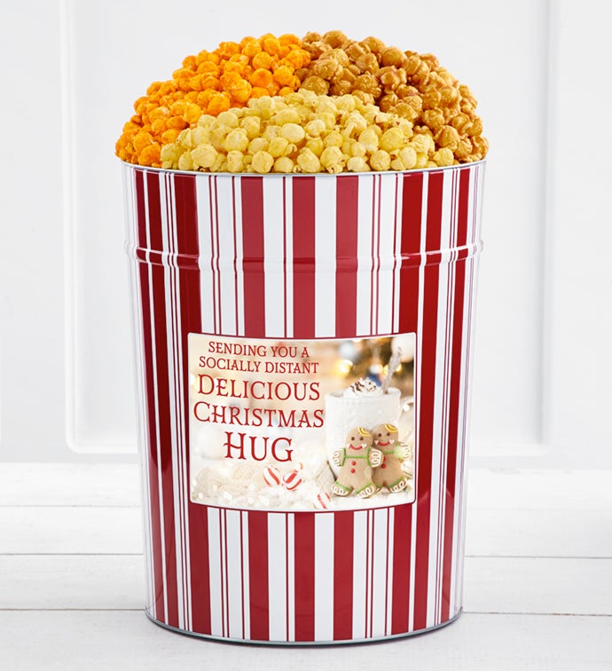 Tins With Pop® 4 Gallon Sending You A Socially Distant Delicious Christmas Hug   Gingerbread