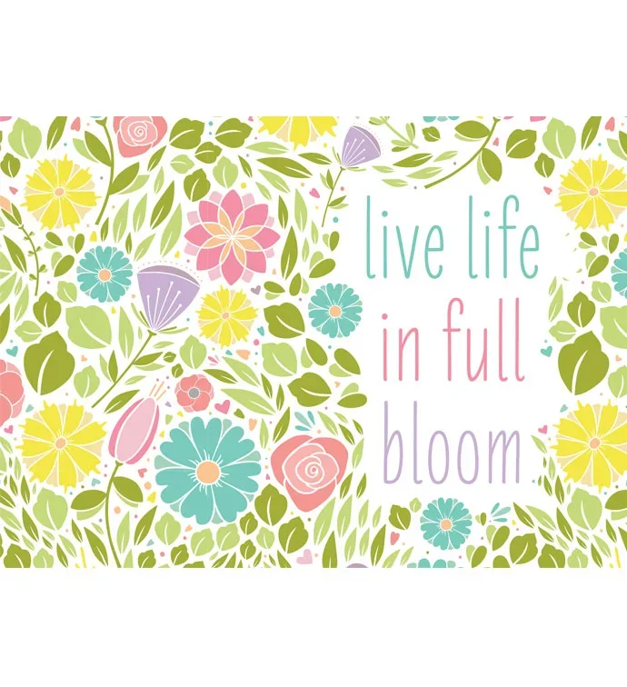 Cards With Pop® Live Life In Full Bloom