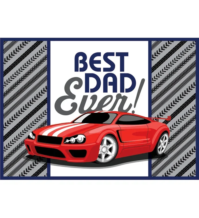 Tins With Pop® Best Dad Ever Car Racing