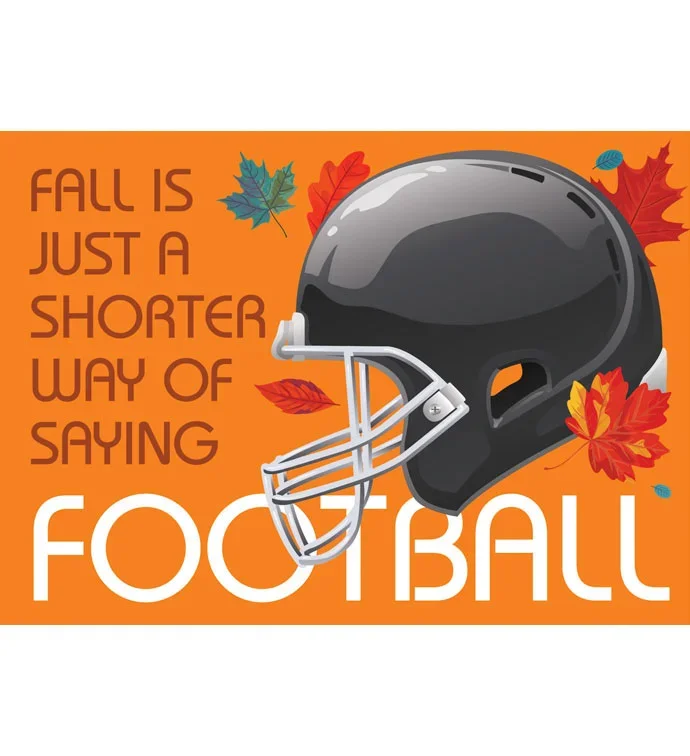 Tins With Pop® 3.5 Gallon Fall Is Just A Shorter Way Of Saying Football  3 Flavor