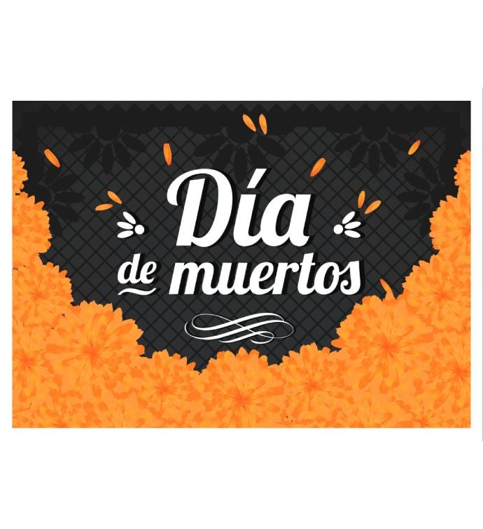 Tins With Pop® 3.5 Gallon Dia De Los Muertos Marigold