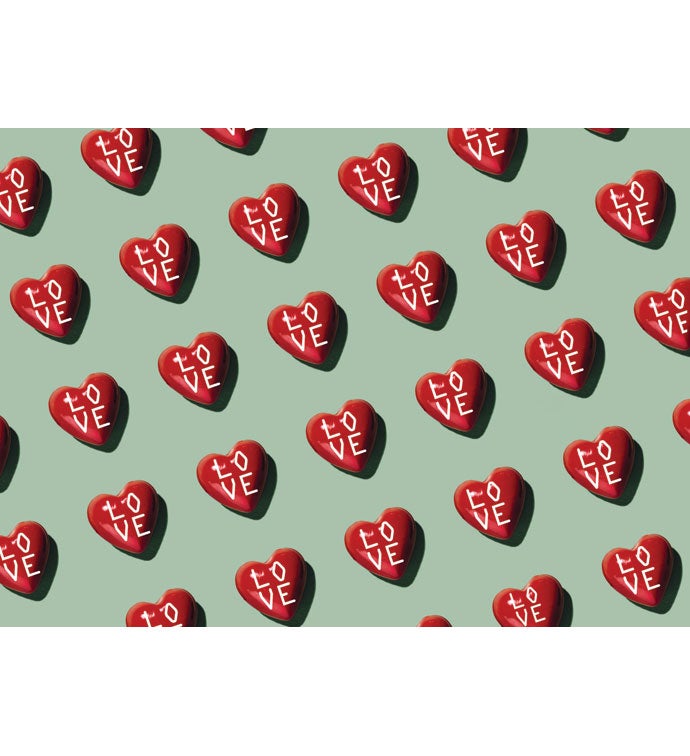 Tins With Pop&reg; Love Hearts